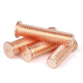 M6 M8 M10 Inch size 1/2" Brass Custom steel copper plated weld stud